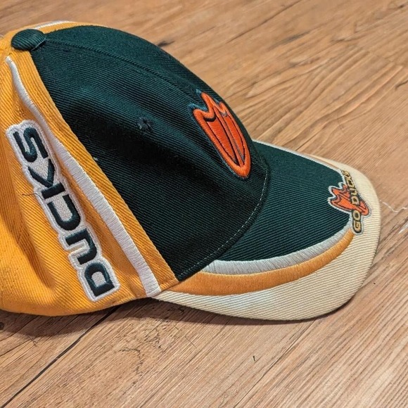 Vintage Yellow and Green Oregon Duck Hat‎ - Picture 1 of 8